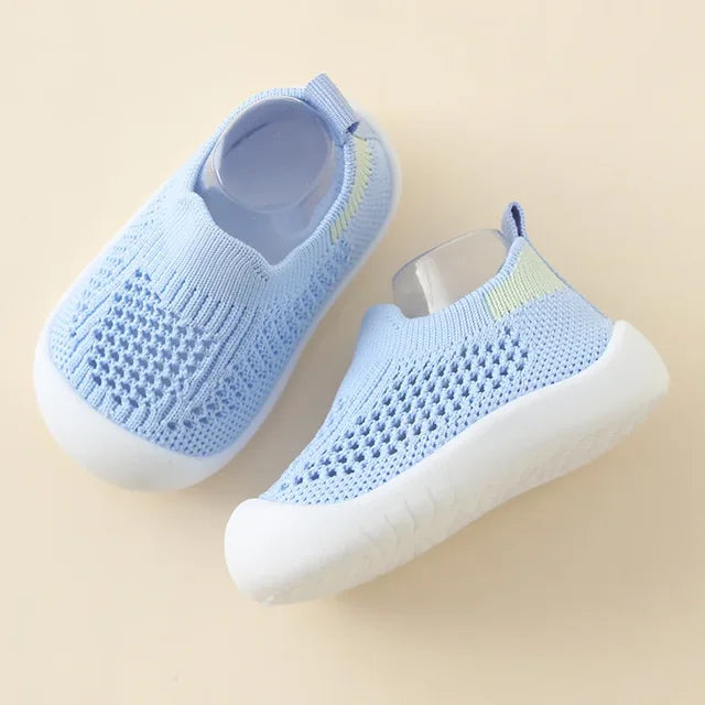HappyFeet - Blue Baby Shoes – Non-Slip
