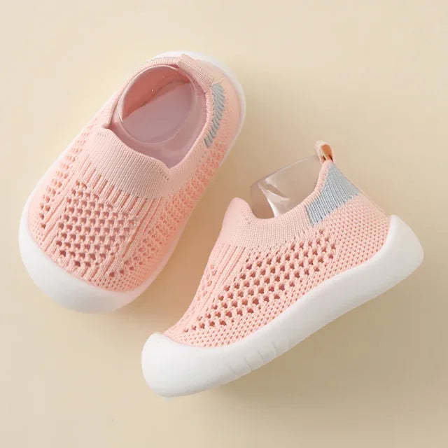 HappyFeet - Pink Baby Shoes – Non-Slip
